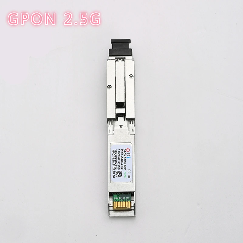 E/GXPON SFP ONU Stick с разъемом MAC SC(1,244 Гбит/с/2,55 г) 802.3ah 1490/1330nm pon module DDM 1,25/2,5 г XPON/EPON/GPON