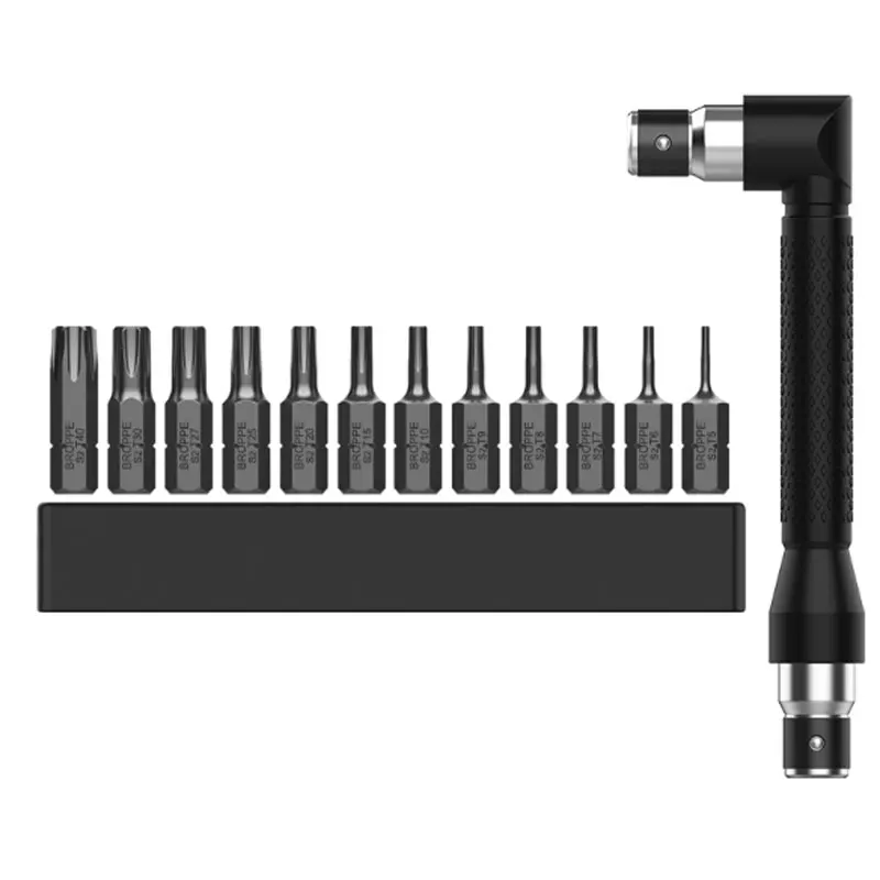 Один набор Т-образной рукоятки Torx шестигранный ключ отвертка бит 1/4 дюймов S2 Philip шлицевая насадка отвертка инструменты