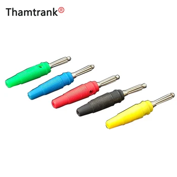 

10pcs/lot 5 Colors Banana Plug Connector Audio Speaker Cable Connector Audio Adapter Testing Probe Banana Terminal Binding Post