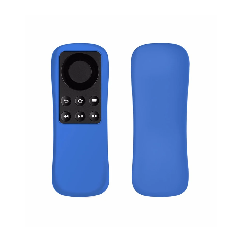SIKAI силиконовый защитный чехол для Fire tv Stick базовое издание дистанционный Противоскользящий моющийся противоударный защитный чехол - Цвет: Blue