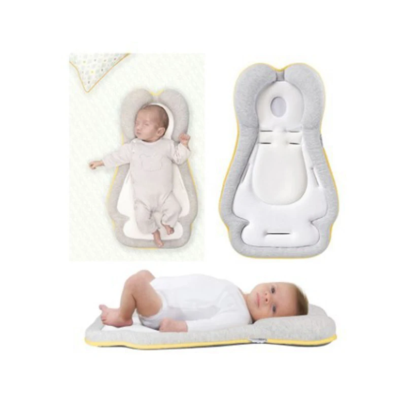 

Baby Anti-Head Pillow Newborn Correction Sleeping Pad Head Protection Cushion 0-12 Months Infant Bedding Nursing Shaping Pillows