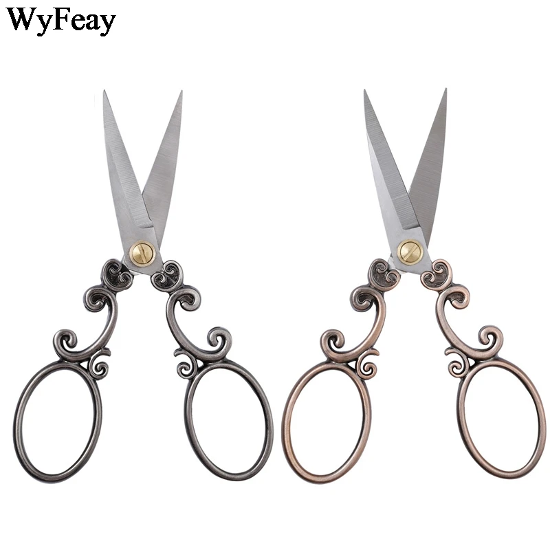Zakka European Sewing Vintage Scissors Vintage Embroidery Retro Dressmaker Shears Scissors