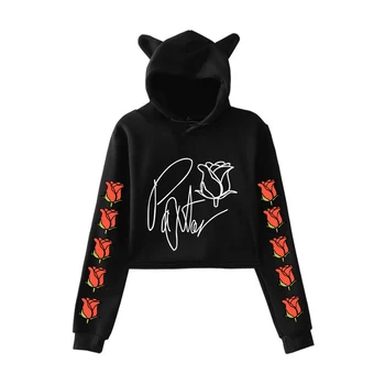 

payton moormeier merch cat hoodies women printed Internet celebrity hoodies Harajuku Funny Hoodie Sweatshirt girl cat Tracksuit