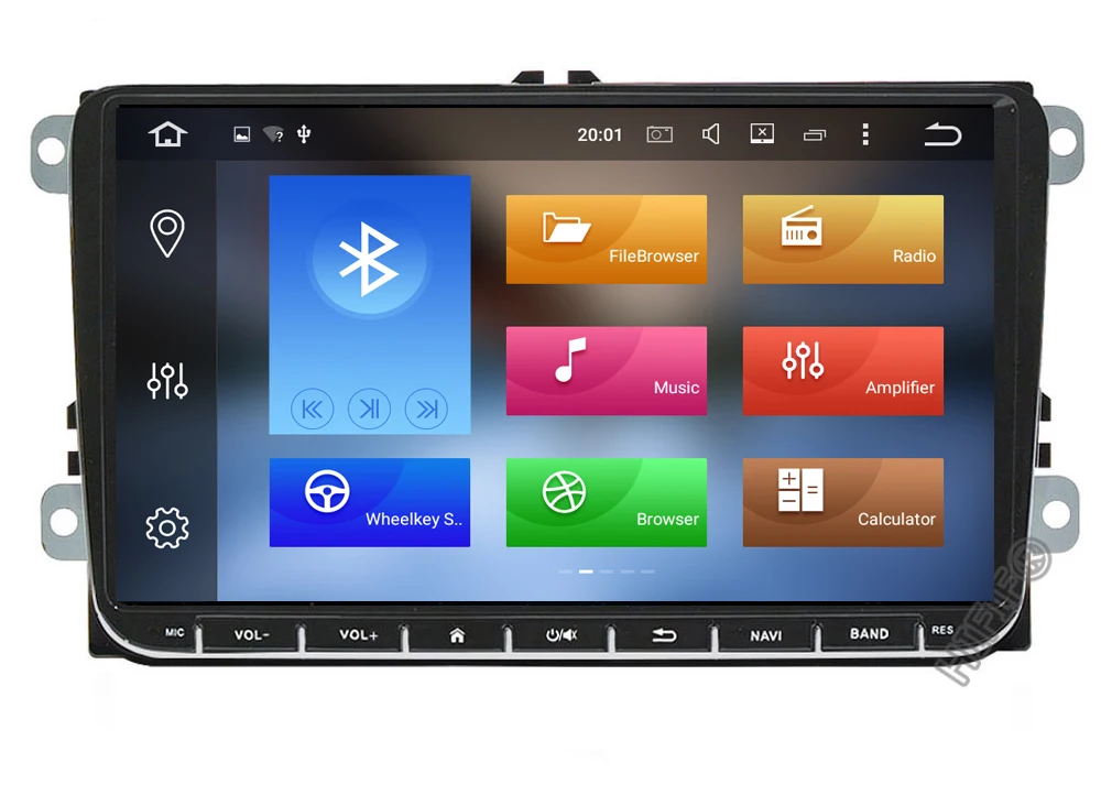 Sale 2G 16G Android 9 2 Din Car Radio Stereo GPS for VW Passat B6 CC Polo GOLF 5 6 Touran Jetta Tiguan Magotan Seat DSP NO DVD 10