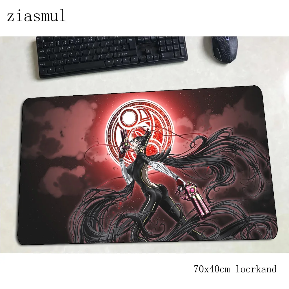 Bayonetta коврик для мыши 700x400x3 мм игровой коврик для мыши большой коврик для геймера Бестселлер игровая компьютерная настольная клавиатура со встроенной мышью большие игровые коврики