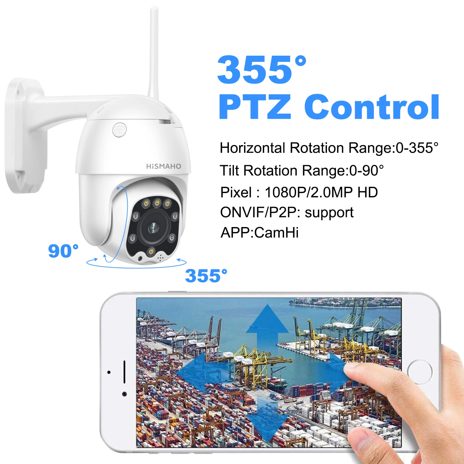 3g 4G камера 1080P HD PTZ камера беспроводная GSM sim-карта wifi ip-камера для безопасности наружного видеонаблюдения P2P ИК ночного видения 30 м CamHi