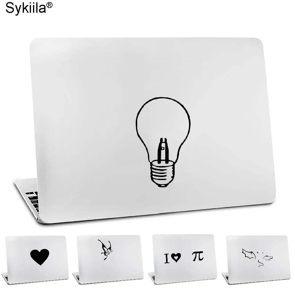 Виниловая наклейка с подсветкой Love Heart для Apple, логотип, для Macbook Skin Air 11 13 Pro 13 15 17 retina, наклейка на компьютер