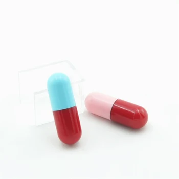 

5 Pcs 3ML Mini Cute Portable Capsule Lipstick Tube Transparent Lip Gloss Tube With Wands DIY Refillable Cosmetic Containers