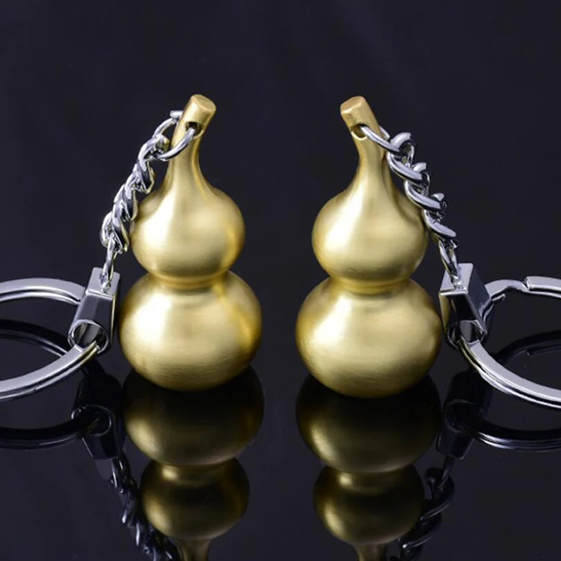 Мини Tragbare Messing металлический Китайский традиционный орнамент брелок-статуя Geschenk
