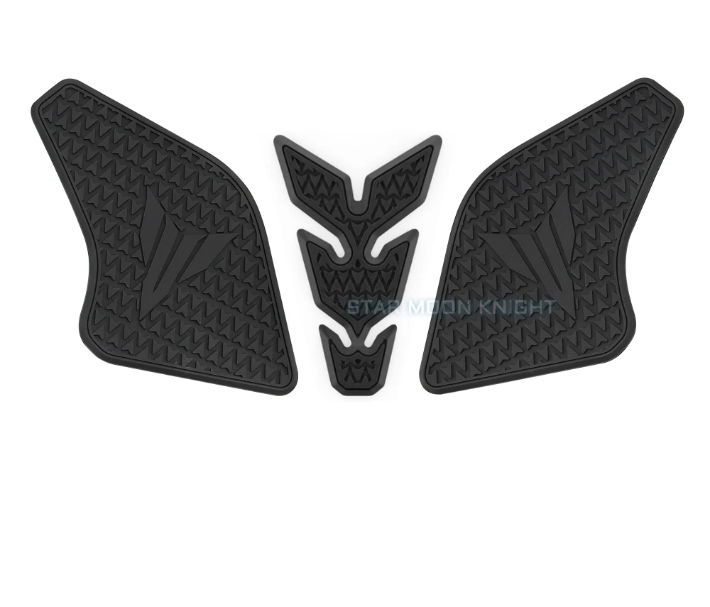 For Yamaha MT 07 MT07 MT-07 2021 - Side Fuel Tank pad Tank Pads Protector Stickers Decal Gas Knee Grip Traction Pad Tankpad