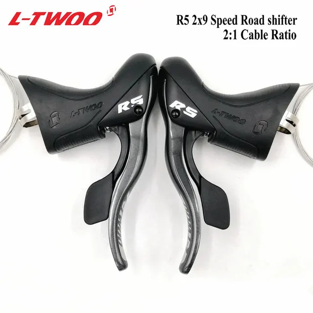 Ltwoo-ブレーキギアセット,2x9ギア,リアディレイラー,互換性の