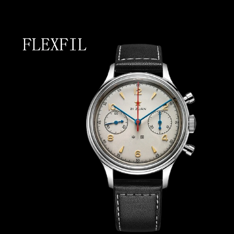 Часы наручные FLEXFILL Мужские кварцевые роскошные винтажные светящиеся спортивные