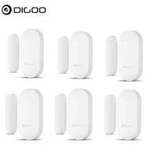 DIGOO atualizado 433MHz Nova porta do sensor de alarme de porta e janela aberto / detectores fechados sensor de alarme de segurança de alerta sem fio para Digoo DG-HOSA DG-HAMA Sistema de segurança