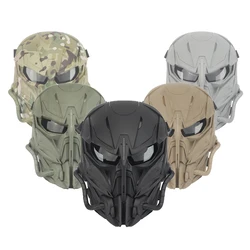 Tactical Mask Punisher Anti-Fog Lens Breathable Shockproof Airsoft Protective Mask for Shooting Hunting Paintball War Games