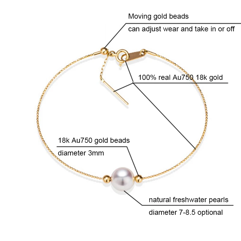 18K Gold bracelet Anklet (7)
