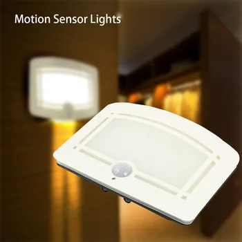 

LED Lights Outdoor Corridor Wall Lamp Human Body Induction Light Control Bed Lamp Bedroom Toilet Corridor Lamp Feeding Lamp