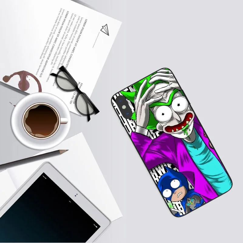 Рик и Морти Мягкий ТПУ силиконовый чехол для телефона чехол для iPhone 11 Pro MAX SE 5 5S 6 6splus 7 8Plus MAX XR XS X10 - Цвет: TPU