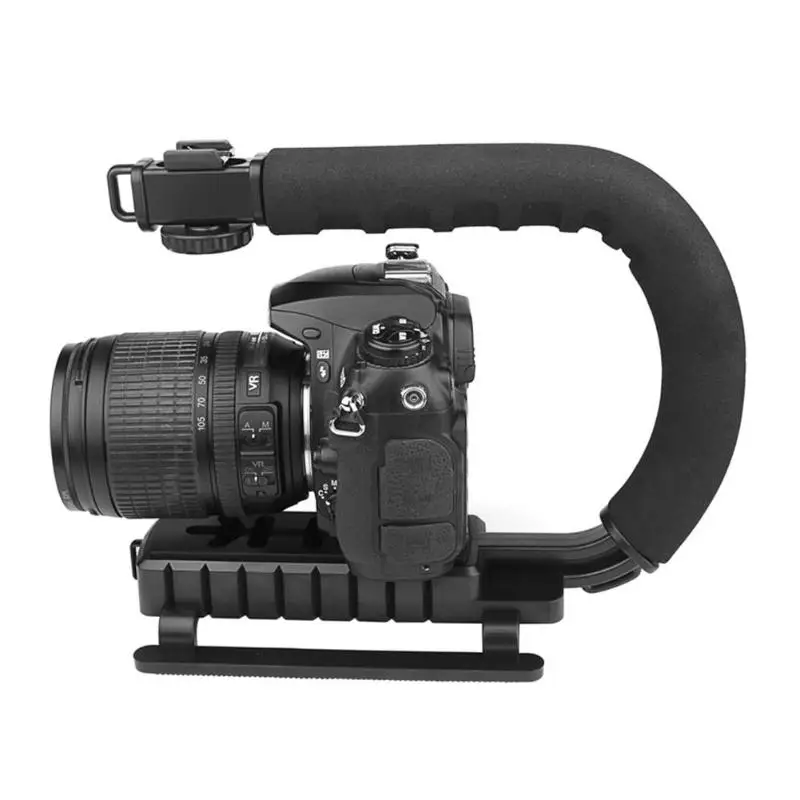 C образный держатель ручка Видео Ручной Стабилизатор для DSLR Gopro Hero камеры