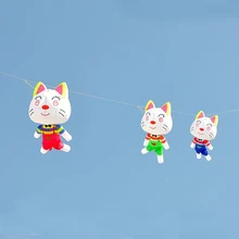 

free shipping high kite fly for kids large soft kites pendant ripstop nylon kite wheel walk in sky avenger albatross kites