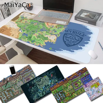 

MaiYaCa Zelda Map Durable Rubber Mouse Mat Pad Speed/Control Version Large Gaming Mouse Pad