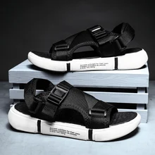 Мужские сандалии 39 s, Спортивная Коллекция года, летняя вьетнамская обувь, пляжные сандалии для мужчин, прогулочные сандалии без шнуровки с закрытым носком, модная Уличная обувь