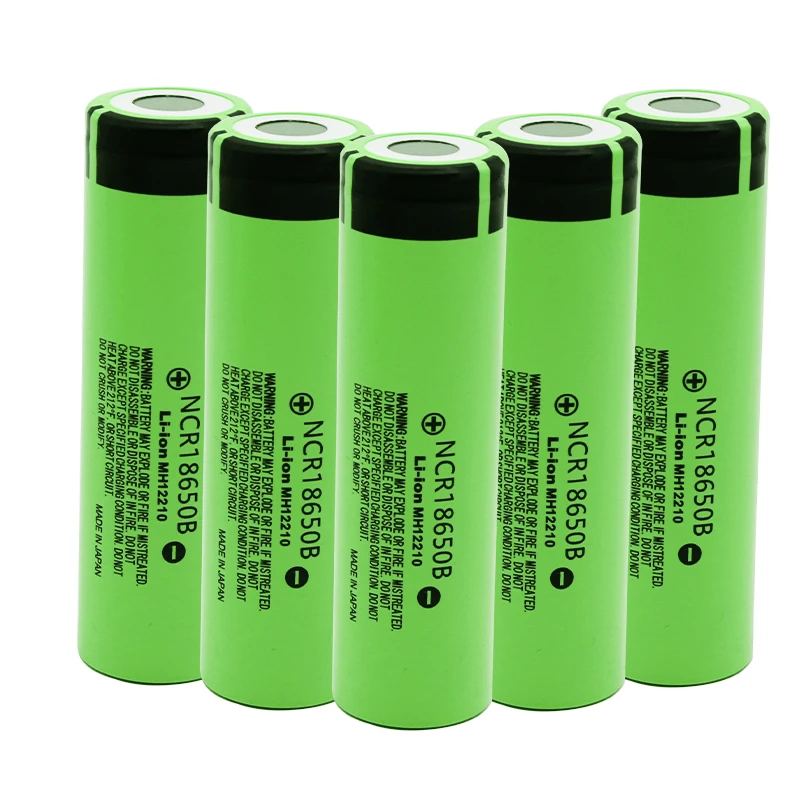 2020 100% Panasonic Original 18650 Battery NCR18650B 3.7V 3400 mah 18650 Lithium Rechargeable Battery Flashlight batteries
