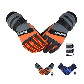 

1 Pair Sport Gloves Winter Electric Thermal Gloves With USB Hand Warmer Waterproof Thermal Gloves With Batteries