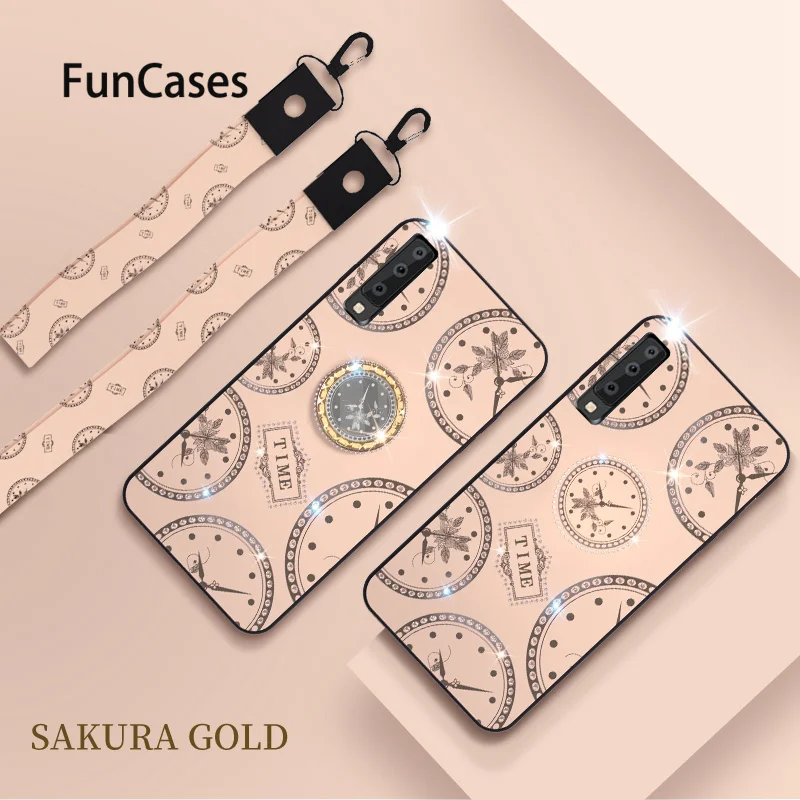 Cute Plastic Cases For Samsung A70 Soft Silicone Cover sFor Galaxy coque A70S A750 J6 Plus A51 J8 2018 A71 A6 J4 Cove | Мобильные