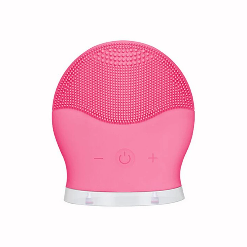 Silicone Cleansing Device Blackhead Acne Removal Electric Facial Cleaner Beauty Instrument Care USB Rechargeable | Бытовая техника