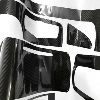 

For BMW 320i 325i 328i E90 Interior Decal 5D Reflective Carbon Fiber Car Trim Brand New And High Quality Interior Accessories