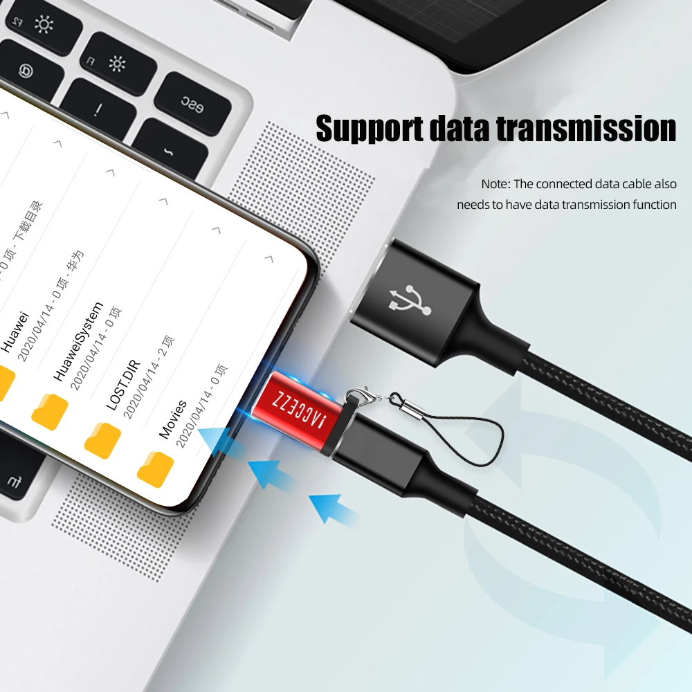 ! 2 шт./упаковка адаптер для Samsung S9 S8 Huawei P20 P10 Xiaomi USB C OTG|Переходники и адаптеры| |