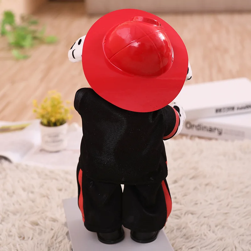 

Celebrity Style Firefighting gou doll Children Plush Toys Singing Twist Dog Creative Birthday Holiday Gift