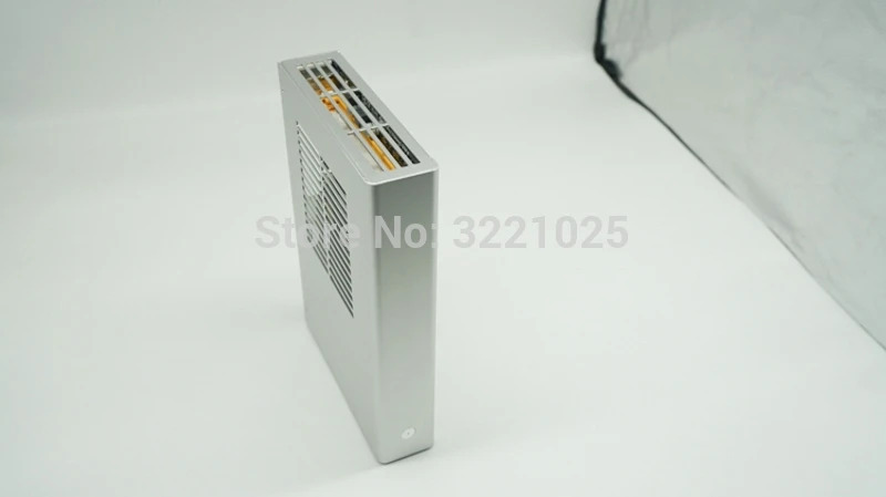 Полностью алюминиевый HTPC ITX маленький корпус игровой компьютер A4 Чехол Поддержка i5 8500 R5 2400G 2200G PK17 K17