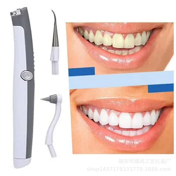 

2 In 1 Portable Electric Ultrasonic Scraper Plaque All Stains Remover Teeth Whitening Products Odontologia Oral Care Tools