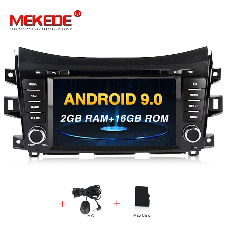 MEKEDE PX54+ 64G android 9,0 автомобиль радио gps навигации для автомобиля, DVD мультимедиа плеер для Nissan NAVARA 2011 2012 2013 - Цвет: 16G car dvd