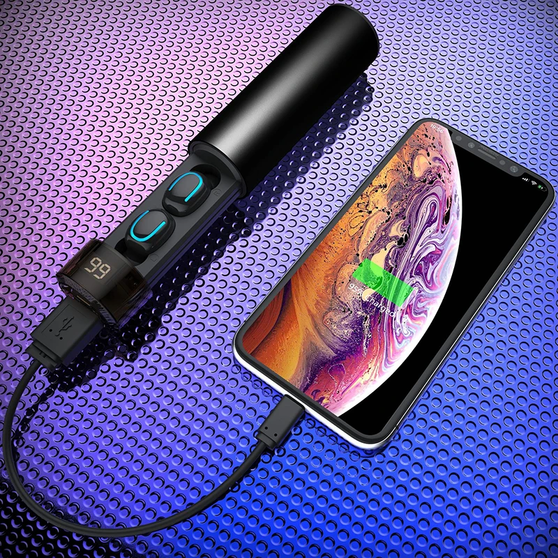 Q67 TWS беспроводные наушники 3D стерео мини Bluetooth наушники 5,0 спортивные водонепроницаемые наушники-вкладыши Авто сопряжение гарнитура HD вызов