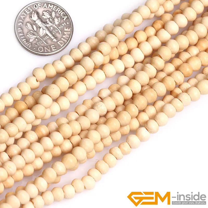 

White Yellow Bone Beads Rondelle Spacer Loose Accessorries Beads For Jewelry Making About 100 Pcs 3mm 4mm 5mm DIY Jewelry Gifts
