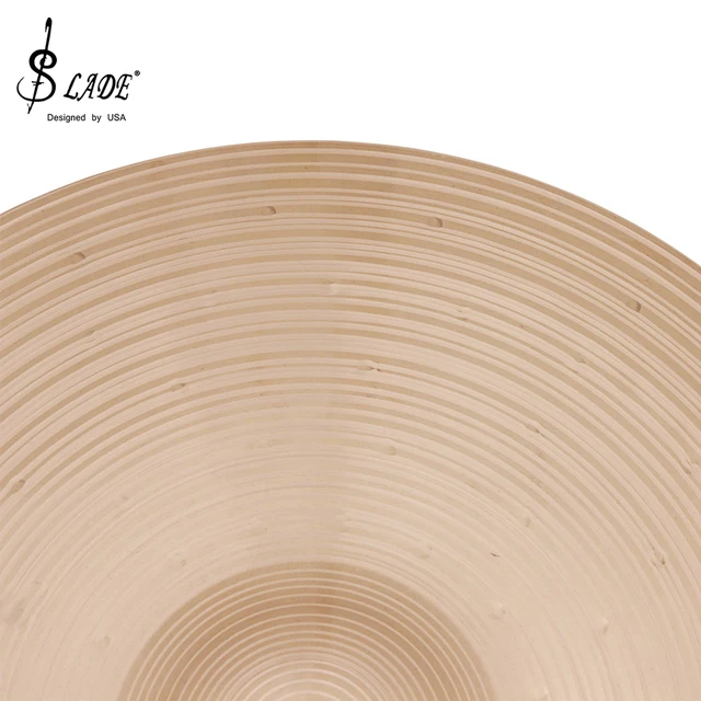 Piatto Splash Crash In Ottone Per Batteria - 20.3 Cm, Per Principianti E Professionisti - Foto 8