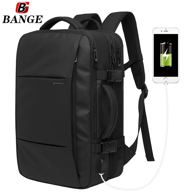 

New Style Business Backpack Men's Travel Bag Waterproof Backpack Large-Volume-Expanded Capacity Men's Computer Backpack