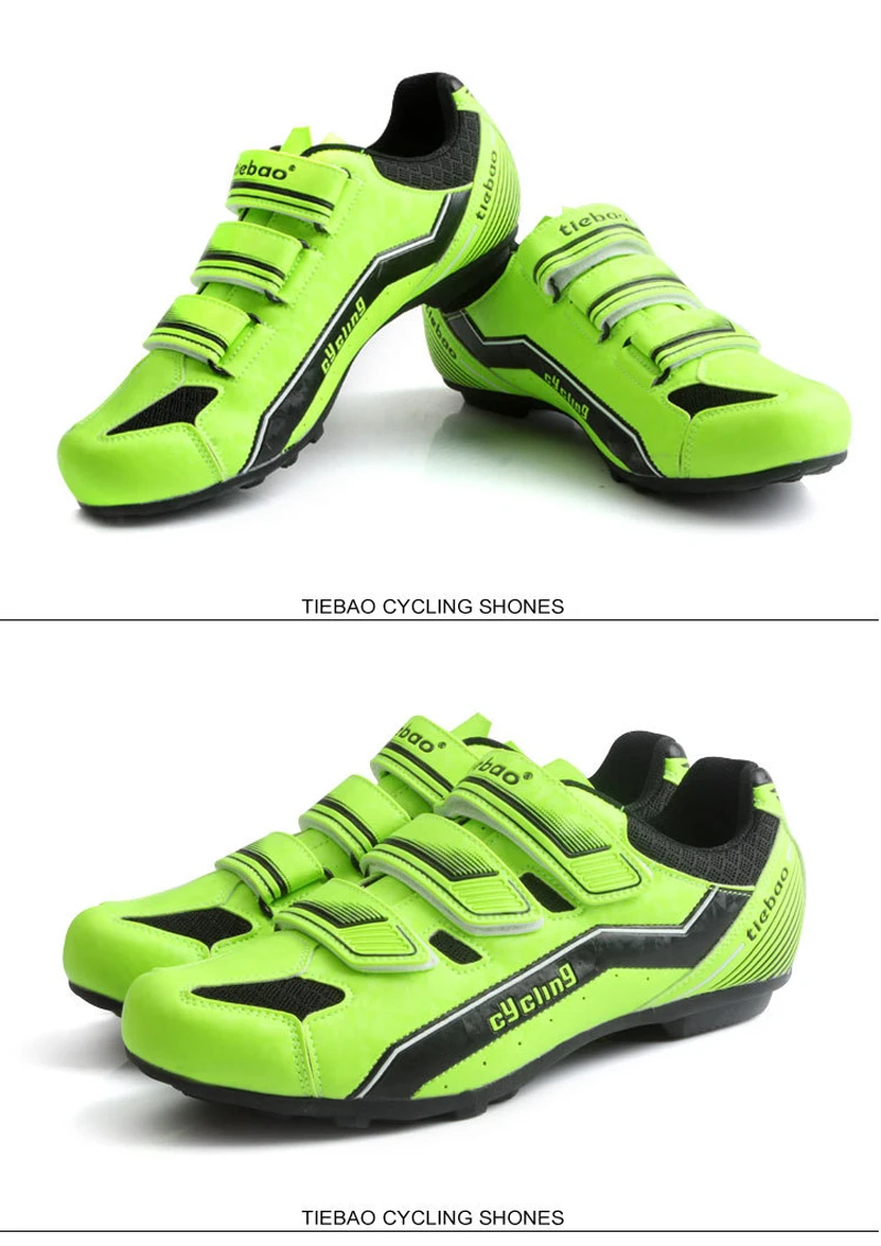 Tiebao Cycling Shoes New Non-lock MTB Road Bicycle Shoes Men Women Ventilation Suitable For Cycling Walking Rubber Outsole Shoes