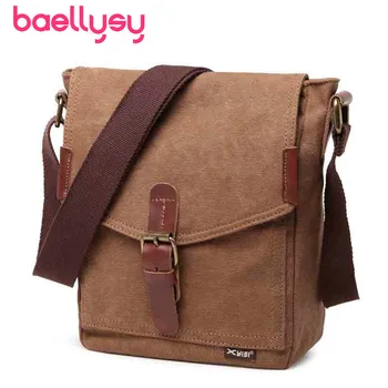 

Leisure Style Men Shoulder Messenger Bag Canvas Crossbody Bags For Men Satchel Man Shoulder Handtassen Dames Male Small Handbag
