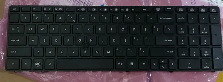 Новая Клавиатура ноутбука США для hp 6565b 6560b 8560p 8570P 8560B английский черный