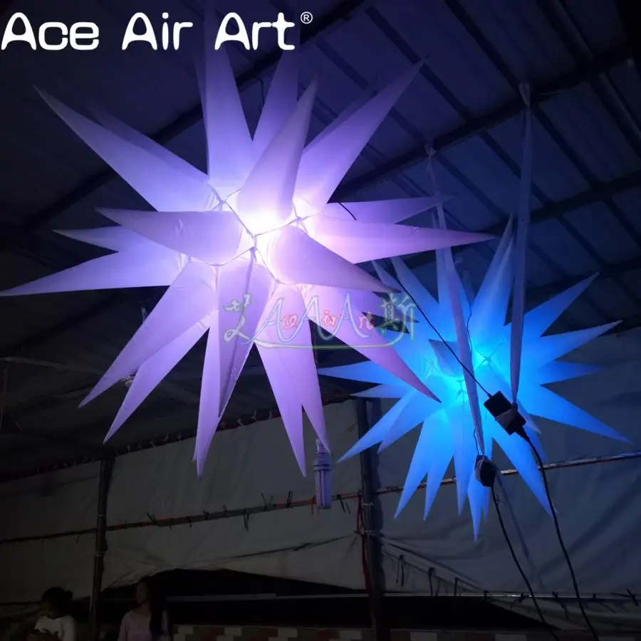 Colorful-Led-stars-Inflatable-Stars-Inflatable-Lighting-Decorations-for ...