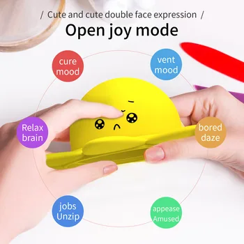 Zabawki typu Fidget Flip Octopus Doll dwustronna ekspresja Flip Doll ośmiornica silikonowa dekompresja Puzzle dla dorosłych zabawka dla dzieci tanie i dobre opinie 4-6y 7-12y 12 + y CN (pochodzenie) Unisex Fidget Toys