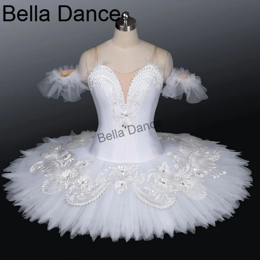Snow White Queen Gold Medalist Final Round Competiton YAGP Professional Ballet Tutu Women Platter Pancake Doll Costume BT9036