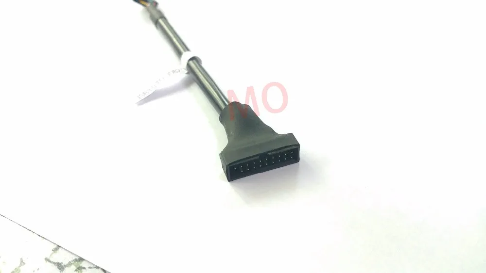 1000 шт. USB 2,0 9 Pin Header female к материнской плате USB 3,0 20 контактный разъем кабель(14 см); Новинка