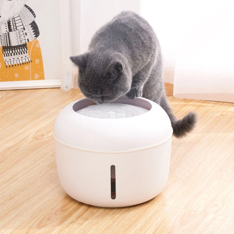 2.5L Cat Electric Drinking Fountains Pet Electric Creative USB