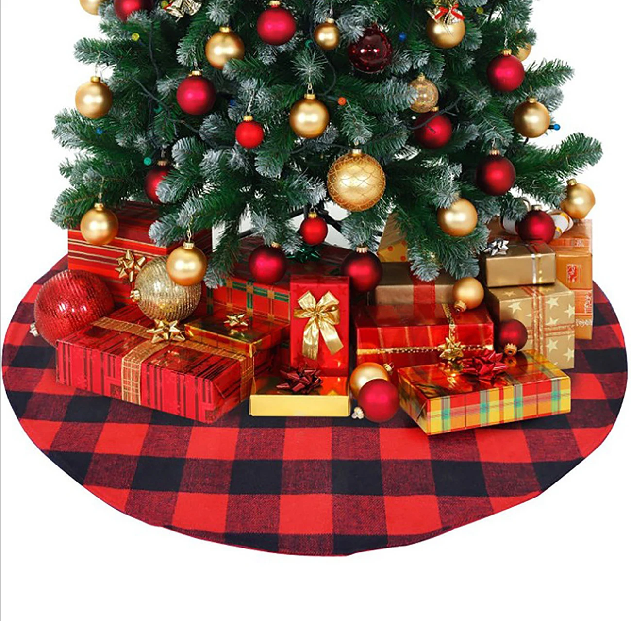 Рождественская елка юбка ковер домашние Нетканые украшения для рождественской вечеринки рождественские украшения JPDZS977