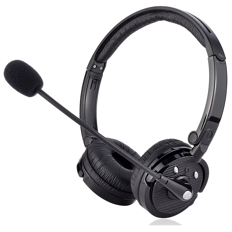 

M20 Bluetooth Call Center Headset Wireless Hands free Stereo Office Headphones with Microphone For PS3 Game 12h Talk
