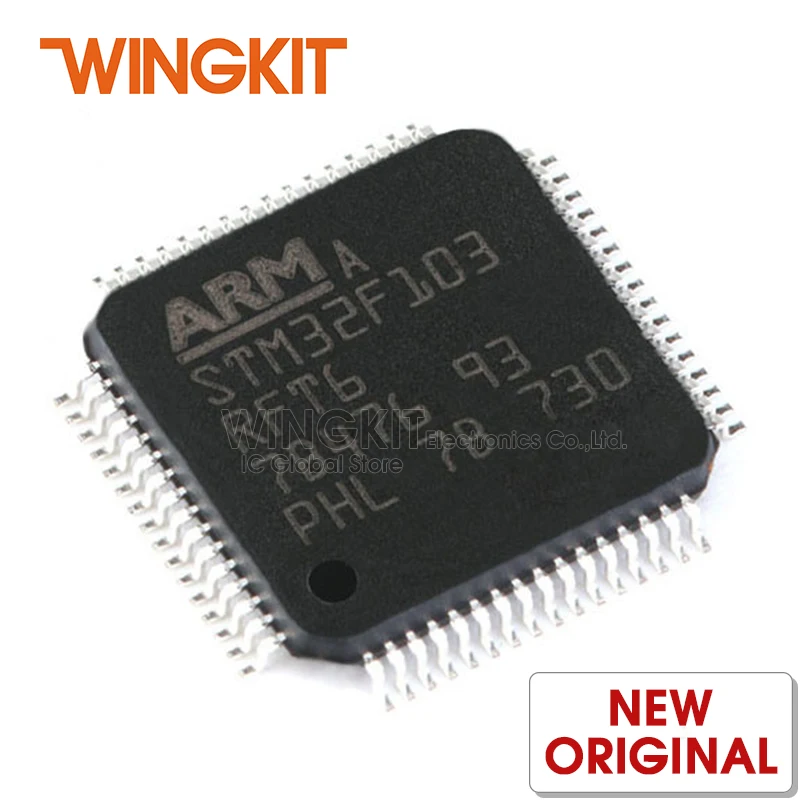 1 шт. STM32F103RFT6 LQFP64 STM32F103RF STM32F103 STM32F1 LQFP-64 32-битный микроконтроллер MCU | Электроника